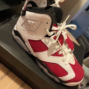 Jordan carmine 6’s